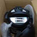 Instant Pot Duo Crisp 11-in-1 Air Fryer and Electric Pressure Cooker Combo with Multicooker Lids that Fries, Steams, Slow Cooks, Dehydrates,Free App With Over 800 Recipes, Black/Stainless Steel, 8QT