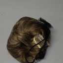 Synthetic Hair Chignon Brown Color Hair Bun Pad Chignon Band Hairpieces High Temperature Fiber