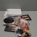 40th Birthday Decorations for Women, 33pcs Black Rose Gold Happy 40th Birthday Banner Crown and Sash Balloons Backdrop Hanging Swirls Paper Fans, 40 Years Old Party Supplies Kit