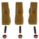 Count of 1, 1U3252 Bucket Digging Teeth Tooth with Pin's 8E6259 & Fastener's 8E6258 Compatible with Caterpillar J250 211 212 926 930 936 941 953