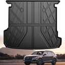 Original 2017-2025 2026 Q7/SQ7 Cargo Liner for Audi Q7 All Models - Custom Fit All Weather Protection Trunk Mat - 3D Shaped Laser Measured Cargo Mat for Audi Q7 2017-2026
