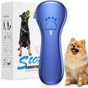 New Anti Barking Device,Dog Barking Control Devices,Rechargeable Ultrasonic Dog Bark Deterrent up to 16.4 Ft Effective Control Range Safe for Human & Dogs Portable Indoor & Outdoor(Blue)