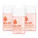 Bio-Oil Skincare Body Oil Serum for Scars and Stretch Marks, Face and Body Moisturizer with Vitamin E & A for Sensitive Dry Skin, Dermatologist Recommended, Travel Size, .85 oz, Pack of 3