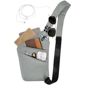 OSOCE Lightweight Sling Bag, Anti Theft Crossbody Bags for Women Men Casual Shoulder Crossbody Sport Travel Hiking Bag