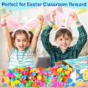 200 Pack Prefilled Easter Eggs with Toy Inside, Filled Plastic Easter Eggs, Surprise Eggs with Assorted Toys, Easter Egg Hunt, Easter Basket Stuffers, Party Favors Bulk for Kid/Toddler/Boy/Girl