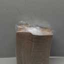 SOUJOY 100 Pack Food Serving Tray, 2 Compartment Disposable Kraft Nacho Boat Tray, Grease Resistant Heavy Duty Paperboard, Take Out Fast Food Snack Holder Container for Party