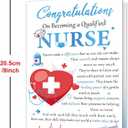 3 x Nurse Graduation Card Gift for Her Him Women Men | Nursing Graduation gift for Friend, Future RN Graduation Gifts for Daughter Son Sister, Nursing School Graduation Card