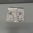 2 x Christmas Tree Decorations, Acrylic Christmas Tree Ornaments, Double-Printed Animal Hanging for Christmas Tree, Home Decor, Children's Gifts (Cow)