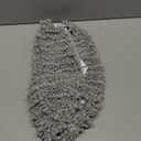 Arotive Soft Chenille Bathroom Toilet Lid Cover 17.5x15, Machine Washable Seat Covers, Stays in Place Non-Slip Backing, Fits Most Round, Elongated and Oblong Lids, Accessories Decor, Light Grey