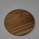 13" Acacia Lazy Susan Organizer for Table - Wooden Lazy Susan Turntable - Wood Kitchen Turntable Storage Food for Cheese Boards, Pantry, Fridge, Countertop (Acacia Wood, 13 Inch)