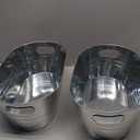 2 Pack Galvanized Tub Ice Large Metal Drink Buckets for Parties Beer Beverage Tub with Carry Handles for Champagne Cocktails Cooling for Mimosa Bar Supplies 3 Gallon