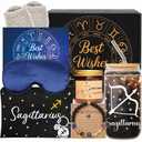 Sagittarius Birthday Gifts for Women - Sagittarius Zodiac Basket for Her - Astrology Gift Set for Mom Sister Friend - Constellation Basket for Boss Lady Coworker