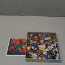Bgraamiens Rainbow Flowers Garden 1000 Piece Puzzle for Adults