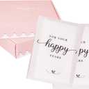 Wedding Tissues Packs For Guests- Set of 20- For Your Happy Tears Tissues- Wedding Favors for Guests – Frosted-Paper – Bulk Individual Tissue Packs & Items for Wedding Welcome Bags by PureRejuva