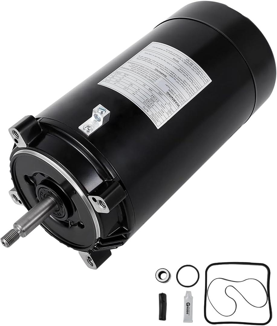 UST1102 1 HP Pool Pump Motor & Seal Kit, 3450 RPM, 56J Frame - Compatible With Hayward Super, Super II, Max-Flow Pumps