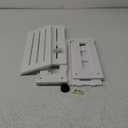 Router Shelf Wall Mount WiFi Router Storage Box Modem Cable Router Cover Organized Power Strip Cable Management Hider Rack by Solid Wood Need Assembly White