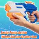 5 Pack Water Gun for Kids Adults - Long Range Super Water Blaster Soaker Squirt Gun, Summer Outdoor Toy for Boys Girls Swimming Pool, Beach, Yard, Water Fighting Play Party