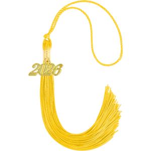 2026 Tassel Graduation,Gold Tassel 2026 for Grad Cap and Graduation Ceremony Accessory Decoration