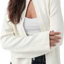 Saodimallsu Womens Oversized Long Cardigan Sweaters Casual Open Front Chunky Knit Slouchy Fall Trendy Sweater Coats