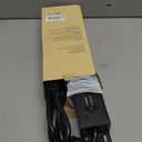 CCCEI Heavy Duty Surge Protector Power Strip 20 Amp Individual Switches. 6FT 12 Gauge Extension Cord with Multiple Outlets. Kitchen, Garage, Shop, Industrial Wall Mount Electric Extender, Black