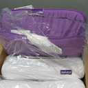 Purple Pillow - GelFlex Grid, Cooling Ergonomic Support for Side, Back, Stomach Sleepers - Adjustable Boosters for Personalized Height, Firm Feeling, Standard Size - Ultra-Durable