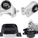 JDMON Engine Motor Transmission Mount Replacement for 2010-2017 Chevrolet Equinox, GMC Terrain L4 2.4L Auto Trans Compatible with A5659,A5562,A5618,A5633 OE#20840184,20840181,20840183,20839834