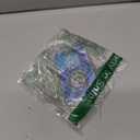 (Years 1-55) NA 54 Year Medallion, Silver, Blue Color Plated, Epoxy Covered Narcotics Anonymous Coin (NA 54 Year Medallion)
