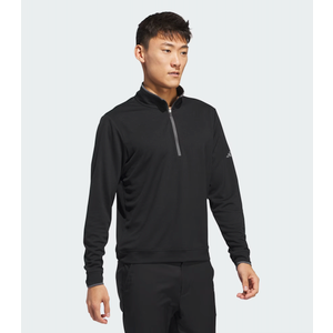 adidas Golf - AEROREADY Mesh Half-Zip Golf Top - Black
