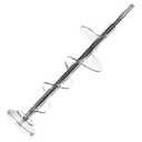 Upgrade Ice Maker Dispenser Auger for GE Refrigerator Replacement Parts WR17X11705 WR17X11939 PS1018130 AP3849786 AP3672963 PS964350 Ice Bucket Auger