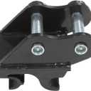 Attachment Mannual Quick Hitch Coupler Compatible with 0.8-2.0 Ton Mini Excavator Quick Change Hitch Span and Center Wheelbase: 90mm/3.54in