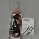 MOFT Phone Lanyard Crossbody with 2 Tabs, Adjustable Phone Strap with Premium Metal Buckles, Skin-Friendly Universal Lanyard, Compatible with Most Smartphones, Sienna Brown