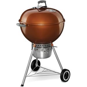 Weber Original Kettle Premium Charcoal Grill, 22-Inch, Copper Outdoor BBQ Grill with BuiltIn Thermometer, Heat Control Dampers & OneTouch Cleaning System