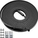 Upgraded 41A5250 Garage Door Opener Drive Belt Replacement Kit, 237-Inch Belt for 7 Ft Doors, Compatible with Chamberlain LiftMaster Craftsman 41AB050-2 Sentex Whisper Belt-Drive Openers