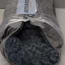 INVENHO Rectangle Washable Orthopedic Dog Bed for Dogs, Soft Calming, Sleeping Puppy Bed Durable Pet Cuddler with Anti-Slip Bottom, S (20"x19"x6") (Grey)