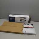 VOLPONE Bathroom Shelves Wall Mounted Glass Shelf for Floating Shelf Tempered Glass Shelves 2 Tier Bathroom Wall Organizer(Black)