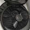 Lasko Oscillating Cyclone Pedestal Fan, Adjustable Height, Timer, Remote Control, 3 Speeds, for Bedroom, Living Room, Home Office, 18", Black, 1843