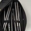 MOON LENCE Portable Camping Chair Plus, Upgraded Comfort & Size, Compact and Lightweight Still, Folding Chair for Backpacking & Hiking, 330Lbs Capacity (Black 2 Pack)