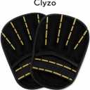 2 Pack Pet Hair Remover Glove for Couch, Reusable Cat and Dog Hair Removal Tool for Sofa, Carpet, Bedding, Car Seats and Clothes, Black