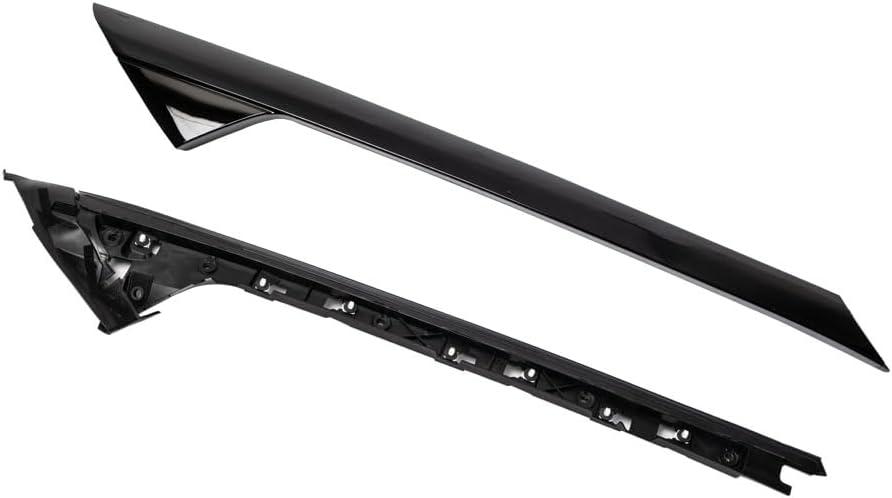 HY-SPEED A-Pillar Front Molding Windshield Trim Left Outer & Inner Compatible with 2011-2019 Explorer 4 Door Utility Replaces 926-450 BB5Z7803136AA BB5Z-7803136-AB BB5Z7803136BA BB5Z7803144AA
