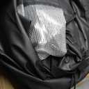 Zettum Bike Cover for Transport 2 Bike - 600D Travel Bike Covers for Bikes on Rear Bike Rack Waterproof & Heavy Duty, Outdoor Full Bicycle Rack Cover for 2 Bikes on Car Hitch Storage (Clear)