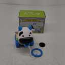 Musical Cow Baby Toys 6-12-18 Months, Bilingual Crawling Walking Toddler Educational Learning Toy for 1 Year Old Boy Girl Birthday Gifts, 6 7 8 9 10 12 Month Old (Blue)