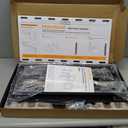 Perlegear Full Motion Sliding TV Wall Mount for 42-95 inch TVs up to 150 lbs with Cable Management, Fits 12/16/24 Wood Studs, Swivel TV Mount Bracket, Tool-Free Tilt, Max VESA 600x400mm PGTVM41B