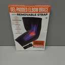 DR. BRACE® Elite Elbow Brace Support, Breathable Elbow Compression Sleeve with Gel Pad for Golfer's, Tennis Elbow & Tendonitis Treatment & Pain Relief 2024 (Purple-White, Medium)