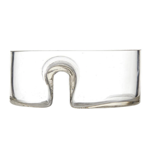 2.5×6" Glass Olive Bowl