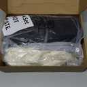 Oakgarden 3 Pack Women's Mock Turtleneck Knit Sweaters, Crew Neck Long Sleeve Tops Lightweight Thermal Pullover Basic Shirts (Gray, White, Black, Small)