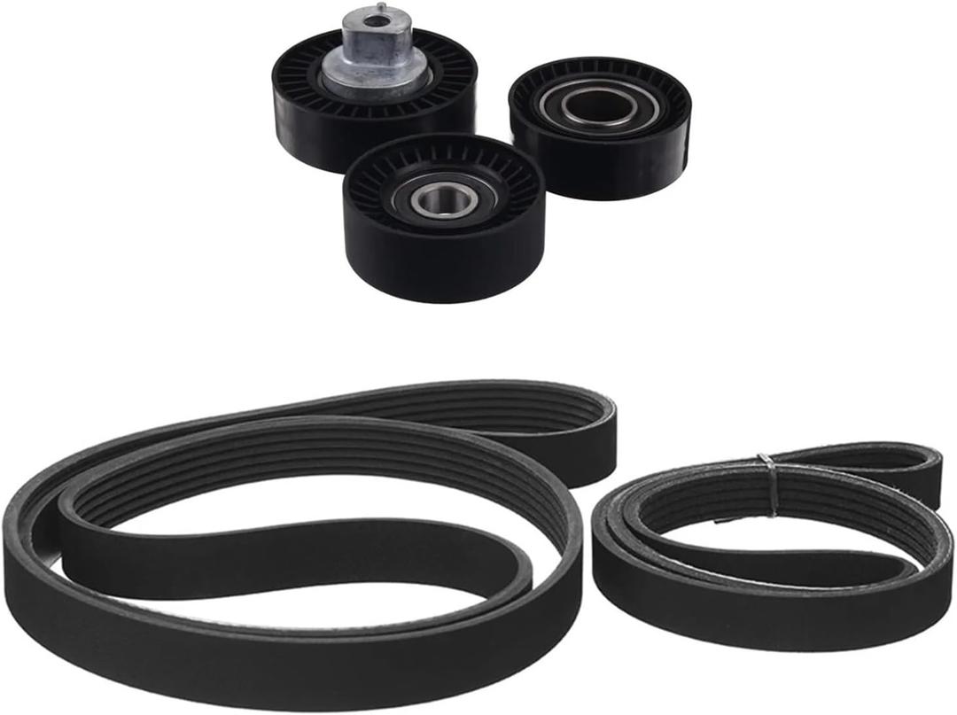Car Engine Timing Belt Tensioner Pulley Kit 11281437475 11281706545 1706545 Compatible For BMW E46 E39 E38 X5 E53 Z3 E36 Car Accessories