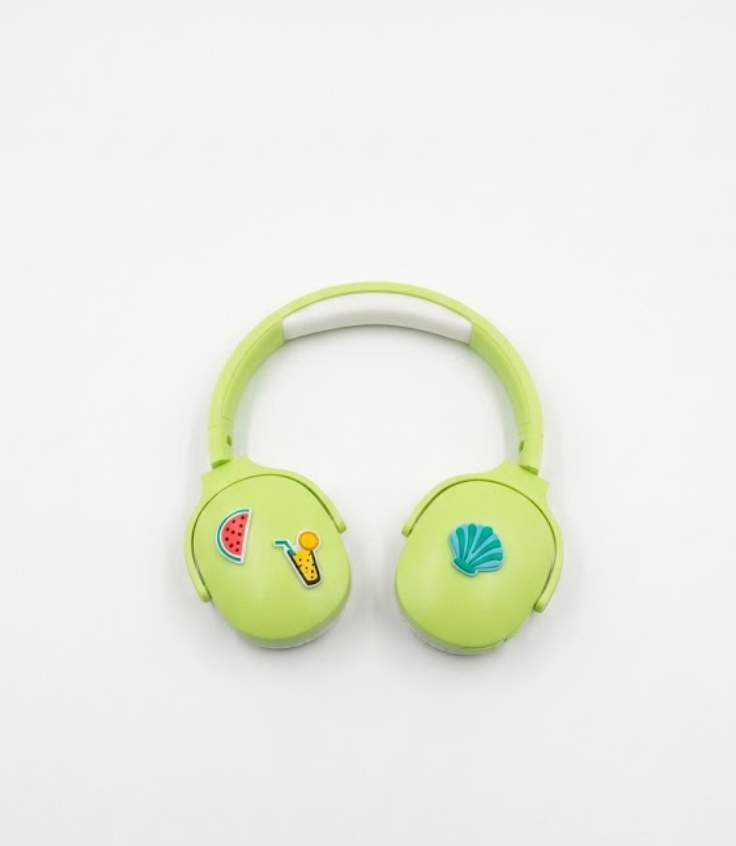 Icon Headphones Bluetooth 5.4 Wireless Volume Limited 85/94dB,Type C Fast Charging,Over Ear Foldable with Mic Aux Cord for Toddler Child Pad Tablet 