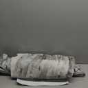 VEELIKE Metallic Plaster Concrete Wallpaper Peel and Stick Textured Grey Wallpaper for Bedroom Bathroom 15.7''x354'' Concrete Contact Paper for Countertops Waterproof Grey Vinyl for Walls Backsplash (Gray)