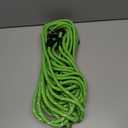 NTR 50FT Long Dog Leash with Swivel Lockable Hook and Comfortable Padded Handle - Dog Training Leash for Walking, Hunting, Camping, Backyard for Small, Medium and Large Dogs (50ft*3/8", Green)