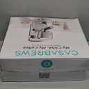 CASABREWS 3700 Essential Espresso Machine 20 Bar, Stainless Steel Cappuccino & Latte Machine with Steam Frother for Home, 43.9oz Water Tank, Coffee Gift for Women & Men, Silver